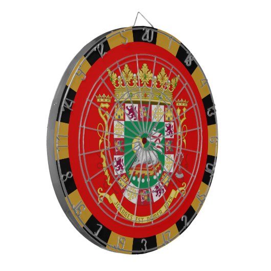 Puerto Rico Dartboard & Flag darts / game board Dartbord (Voorkant Links)