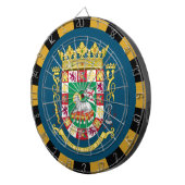 Puerto Rico Dartboard & Flag darts / game board Dartbord (Voorkant Rechts)