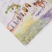 Puerto Rico door Matilda Browne Tissuepapier (Detail)