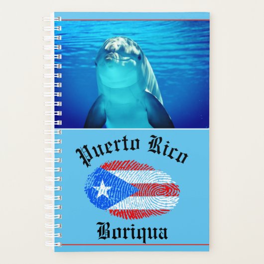 Puerto Rico-eilanden Planner (Voorkant)