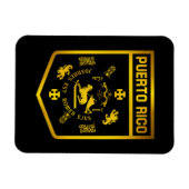 Puerto Rico Emblem Magneet (Horizontaal)