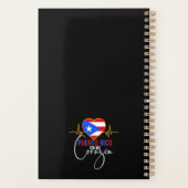 Puerto Rico en mi Corazon Puerto Rican Pride Planner (Achterkant)