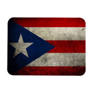 Puerto Rico Flag Aangepast Magneet