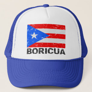 Puerto Rico Flag Boricua Trucker Pet
