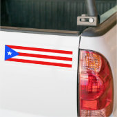 Puerto Rico Flag Bumpersticker (Op Truck)