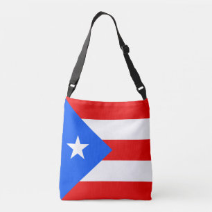 Puerto Rico Flag Crossbody Tas