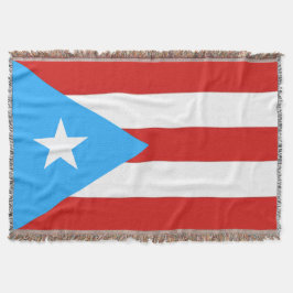 Puerto Rico Flag Deken
