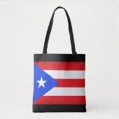 Puerto Rico Flag Draagtas (Voorkant)