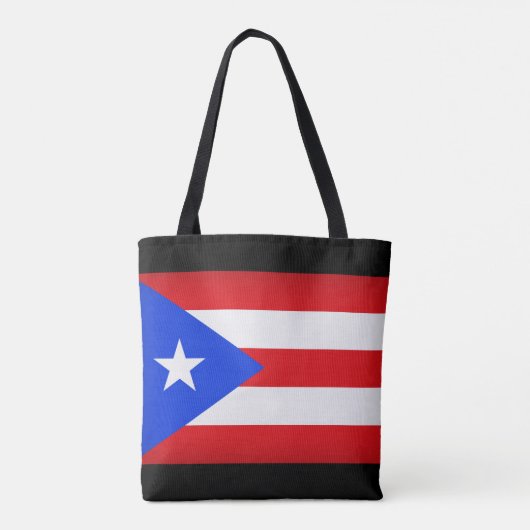 Puerto Rico Flag Draagtas (Achterkant)