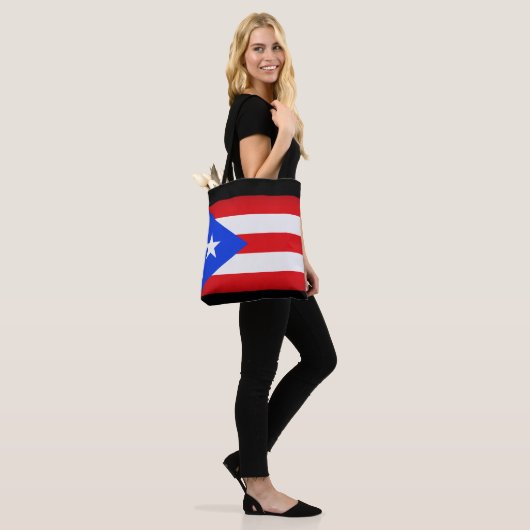 Puerto Rico Flag Draagtas (Op model)