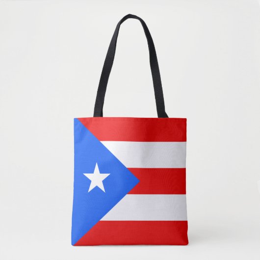 Puerto Rico Flag Draagtas (Voorkant)