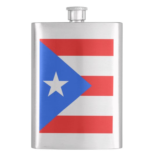 Puerto Rico Flag Flacon (Voorkant)
