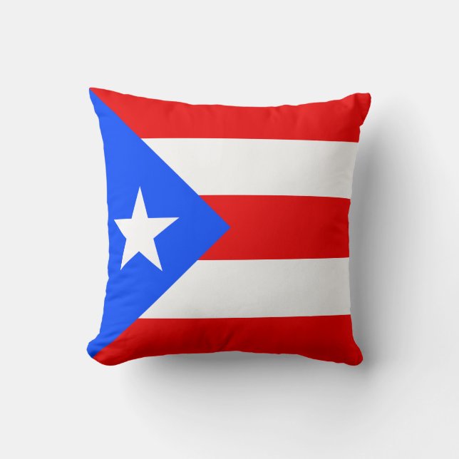 Puerto Rico Flag Kussen (Voorkant)