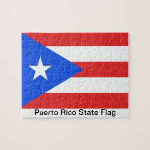 Puerto Rico Flag Legpuzzel