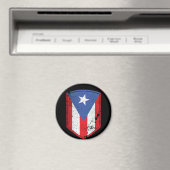 Puerto Rico Flag Magneet (Insitu (Vaatwasser))