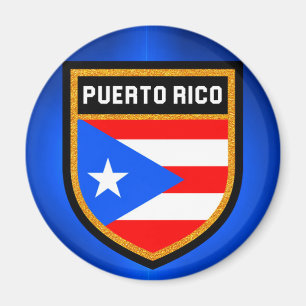 Puerto Rico Flag Magneet