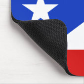 Puerto Rico Flag Mousepad Muismat (Hoek)