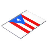 Puerto Rico Flag Notitieboek (Linkerzijde)