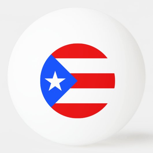 Puerto Rico Flag Pingpongballen (Voorkant)