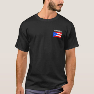Puerto Rico Flag Pocket Puerto Rican Family Roots  T-shirt