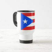 Puerto Rico Flag Reisbeker (Voorkant links)