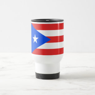 Puerto Rico Flag Reisbeker