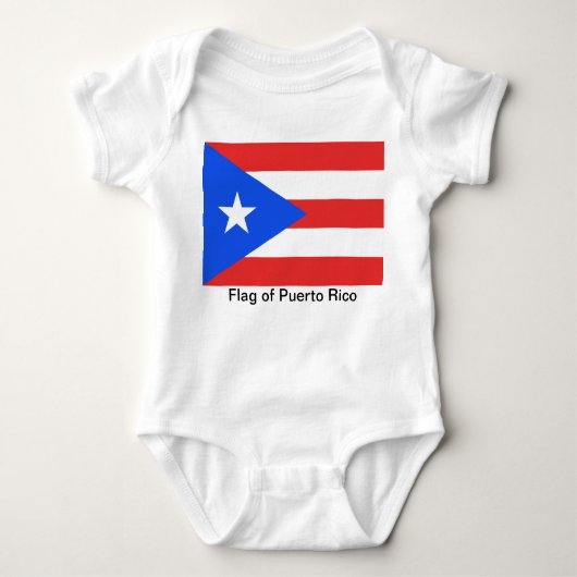 Puerto Rico Flag Romper (Voorkant)
