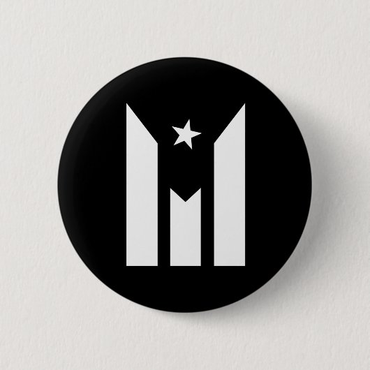 Puerto Rico Flag Ronde Button 5,7 Cm (Voorkant)