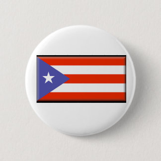 Puerto Rico Flag Ronde Button 5,7 Cm