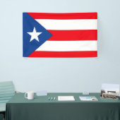 Puerto Rico Flag - Spandoek (Beurs)