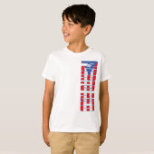 Puerto Rico Flag T-shirt (Voorkant volledig)