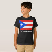 Puerto Rico Flag T-shirt (Voorkant volledig)