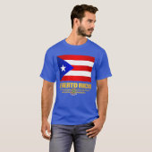Puerto Rico Flag T-Shirt (Voorkant volledig)