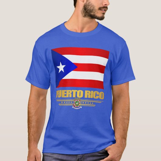 Puerto Rico Flag T-Shirt (Voorkant)