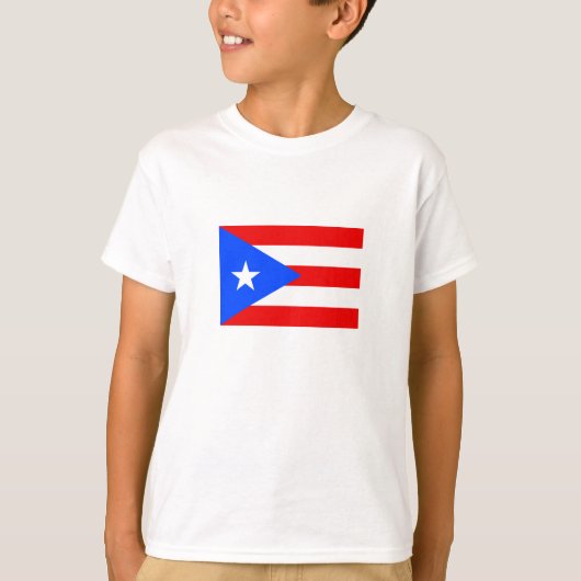 Puerto Rico Flag T-shirt (Voorkant)