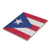 PUERTO RICO FLAG TEGELTJE (Zijkant)
