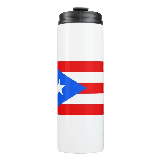 Puerto Rico Flag Thermosbeker (Voorkant)