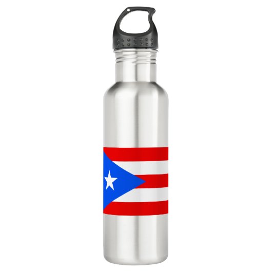 Puerto Rico Flag Waterfles (Voorkant)