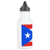 Puerto Rico Flag Waterfles (Links)