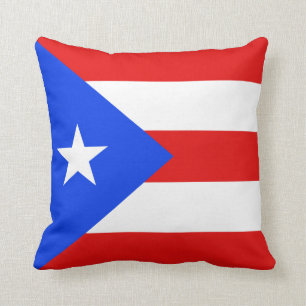 Puerto Rico Flag x Flag Pillow Kussen