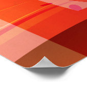 Puerto Rico  Flower Travel Poster (Hoek)