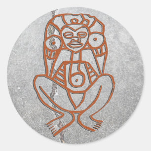 Puerto Rico - godin Ronde Sticker