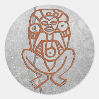 Puerto Rico - godin Ronde Sticker