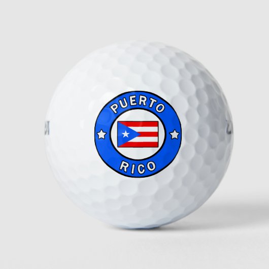 Puerto Rico Golfballen (Voorkant)