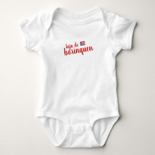 Puerto Rico Hija de Borinquen Girl Romper
