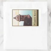 Puerto Rico I Rechthoekige Sticker (Tas)