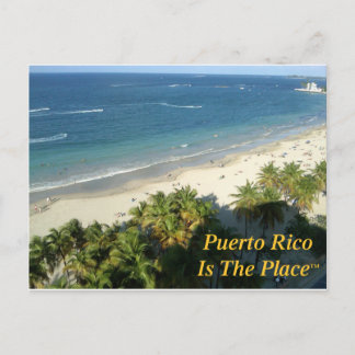 Puerto Rico is de plaats Briefkaart