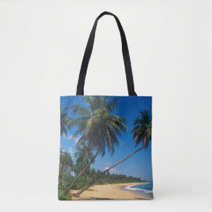 Puerto Rico, Isla Verde, palmbomen Draagtas