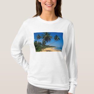 Puerto Rico, Isla Verde, palmbomen. T-shirt