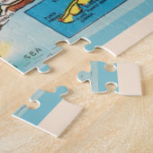  Puerto rico kaart puzzel (Zijkant)